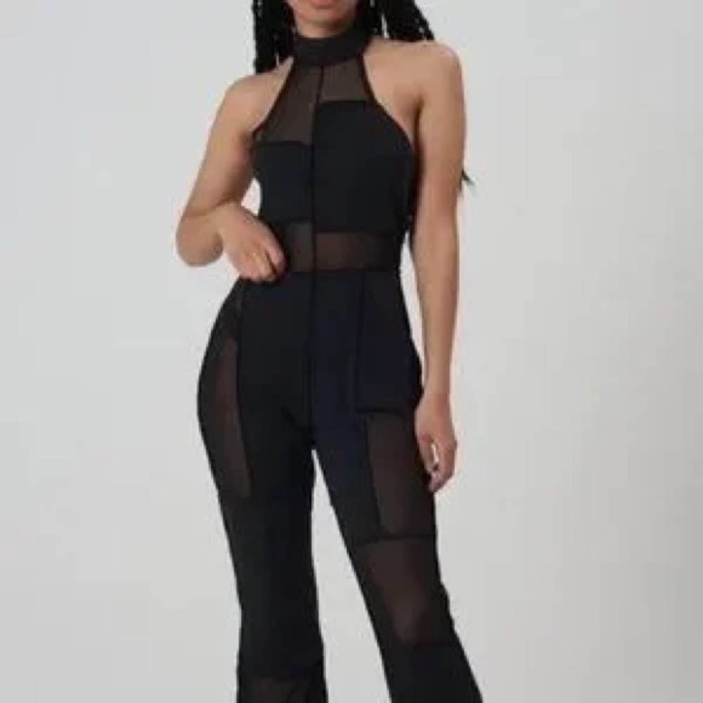 Ragged Priest Paneled Jumpsuit size 8